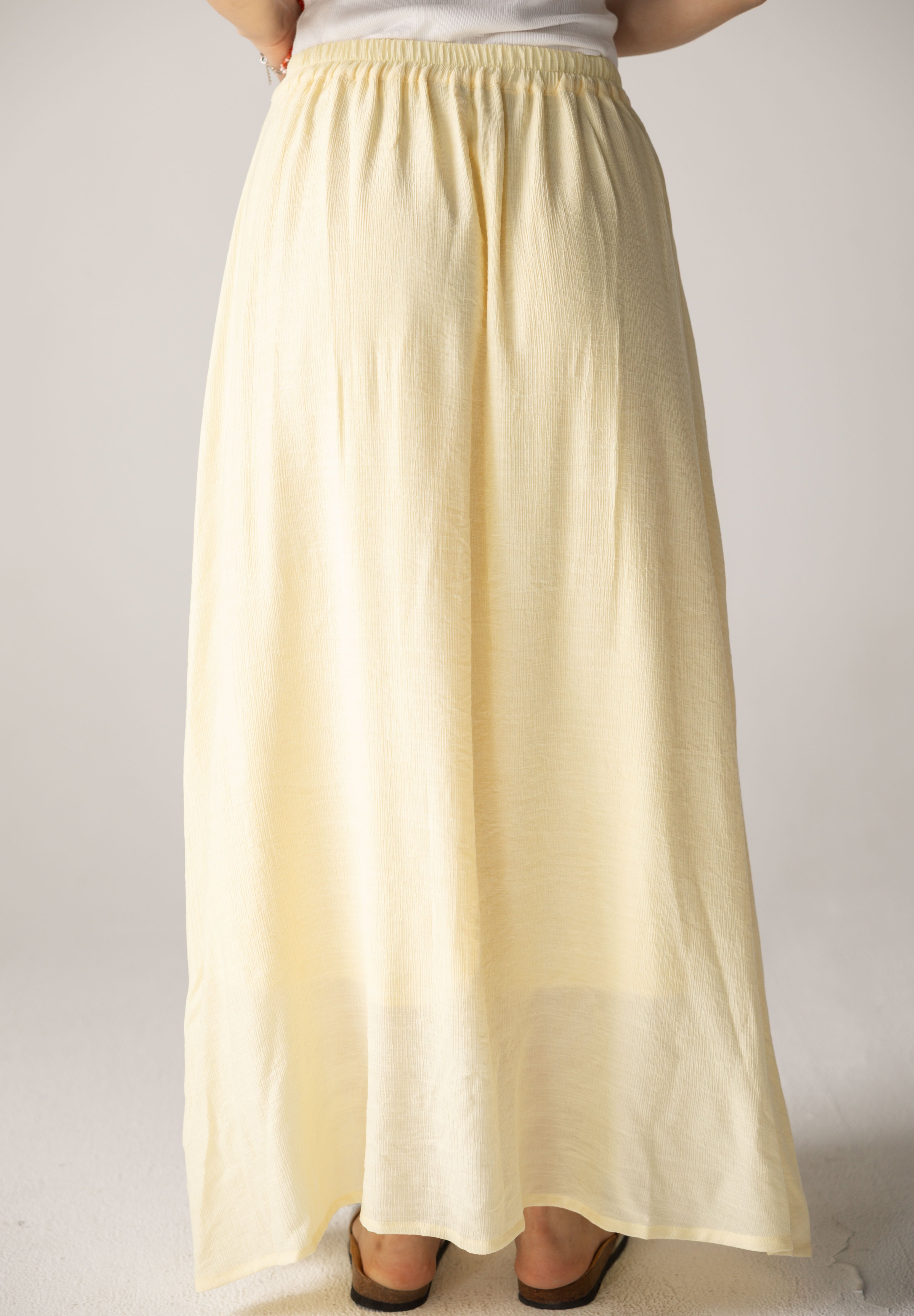 Seashell Skirt Butter Yellow - AB ESSENTIALS