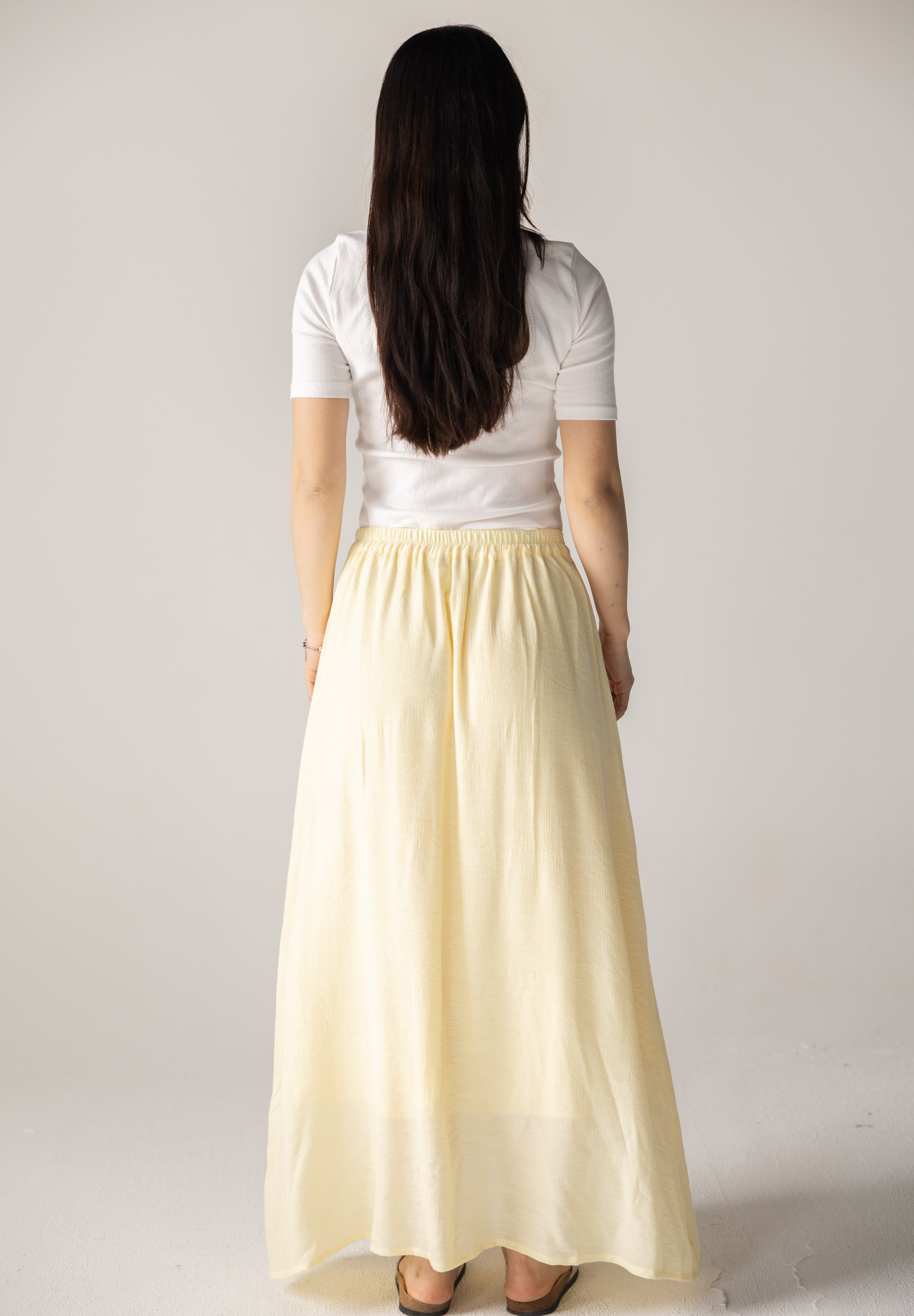 Seashell Skirt Butter Yellow - AB ESSENTIALS
