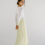 Seashell Skirt Butter Yellow - AB ESSENTIALS