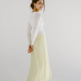 Seashell Skirt Butter Yellow - AB ESSENTIALS