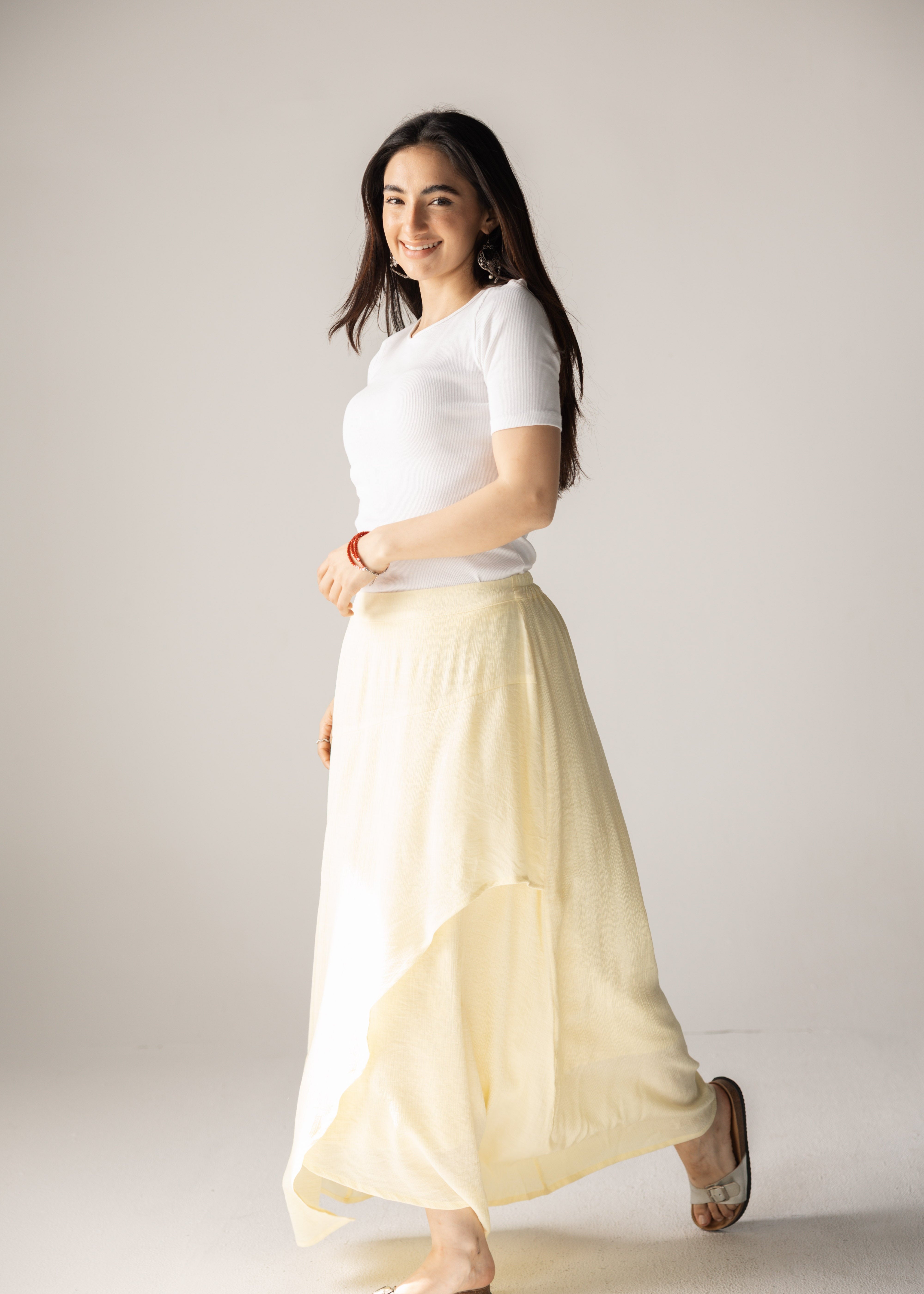 Seashell Skirt Butter Yellow - AB ESSENTIALS