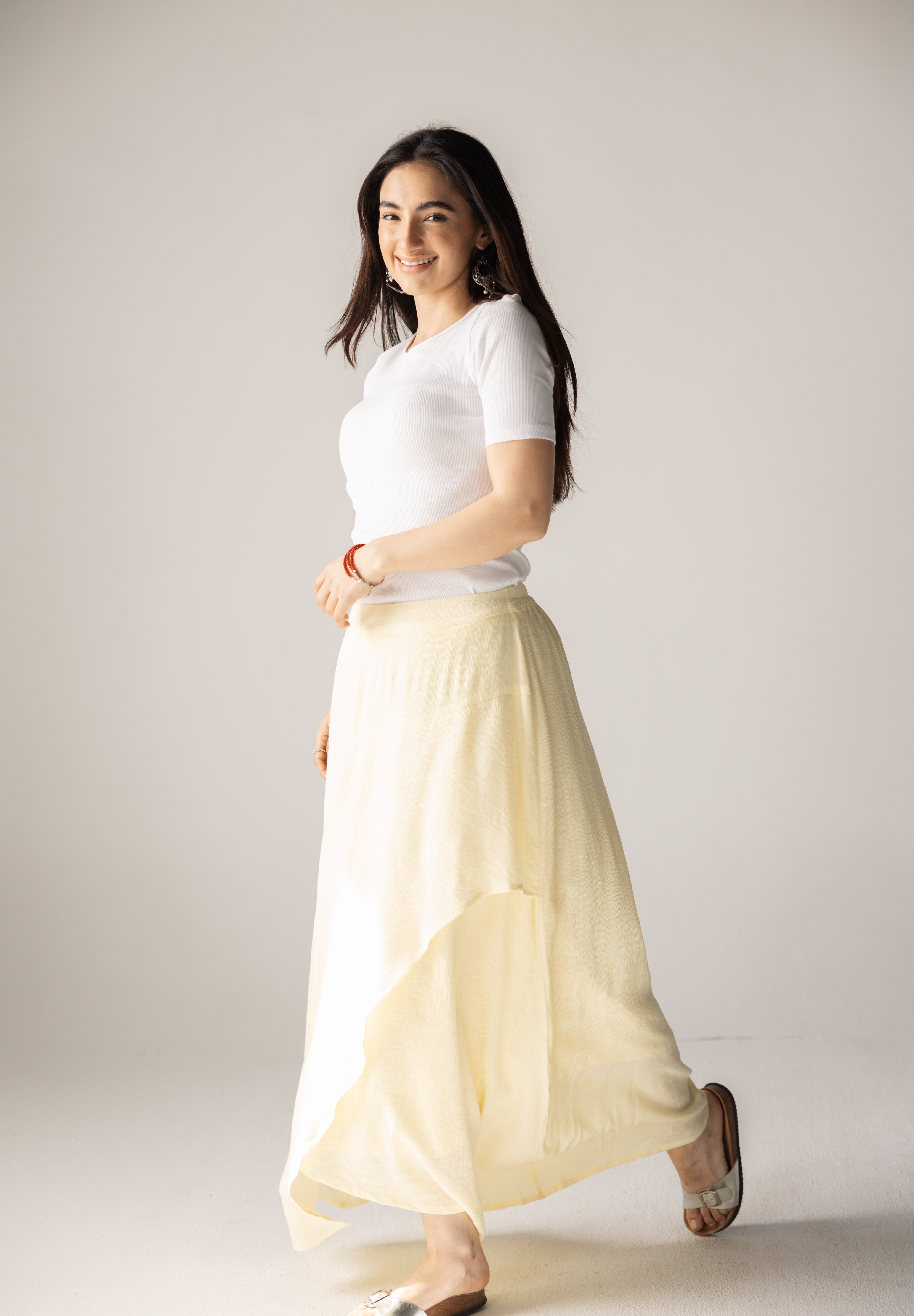 Seashell Skirt Butter Yellow - AB ESSENTIALS