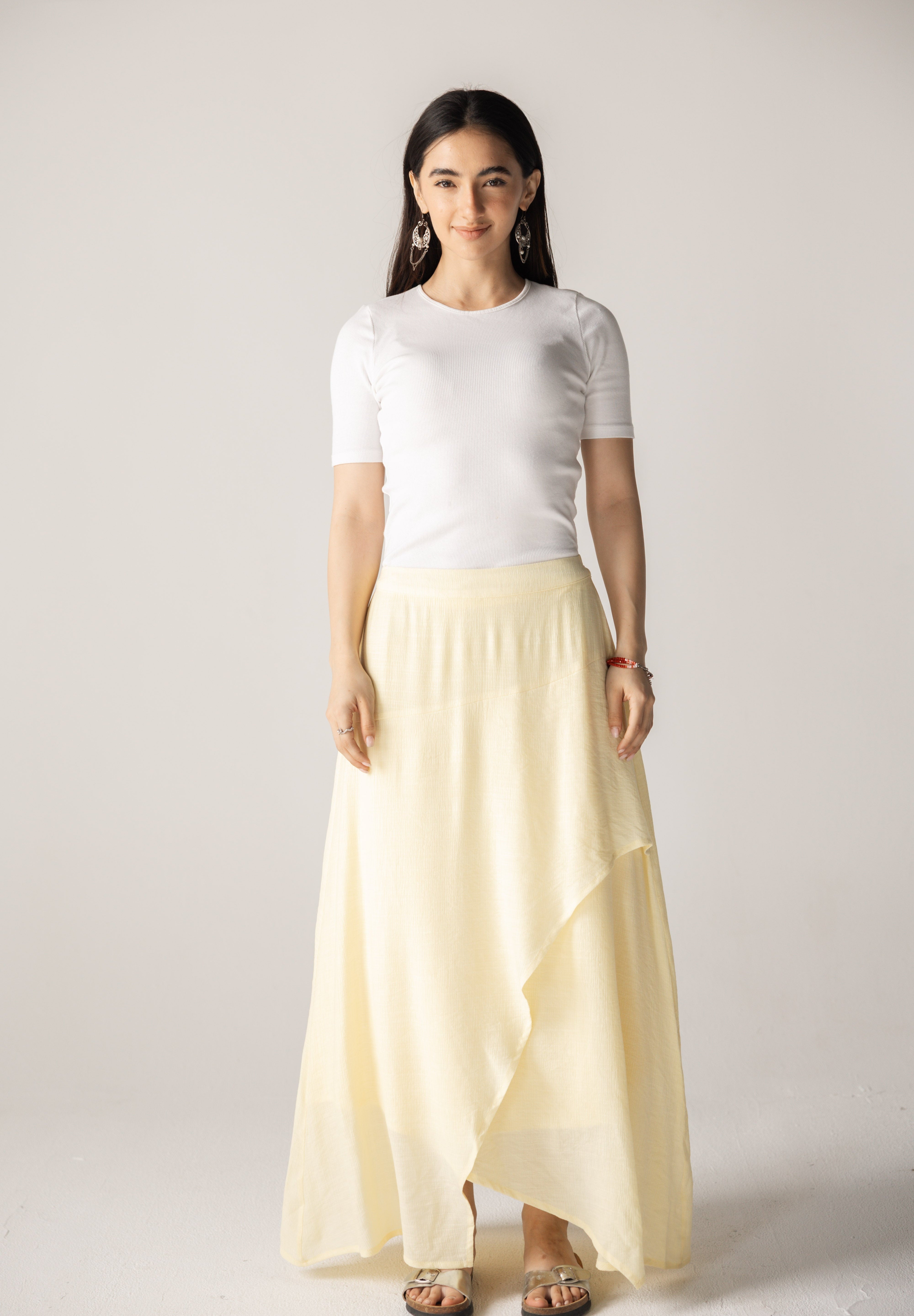 Seashell Skirt Butter Yellow - AB ESSENTIALS