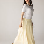 Seashell Skirt Butter Yellow - AB ESSENTIALS