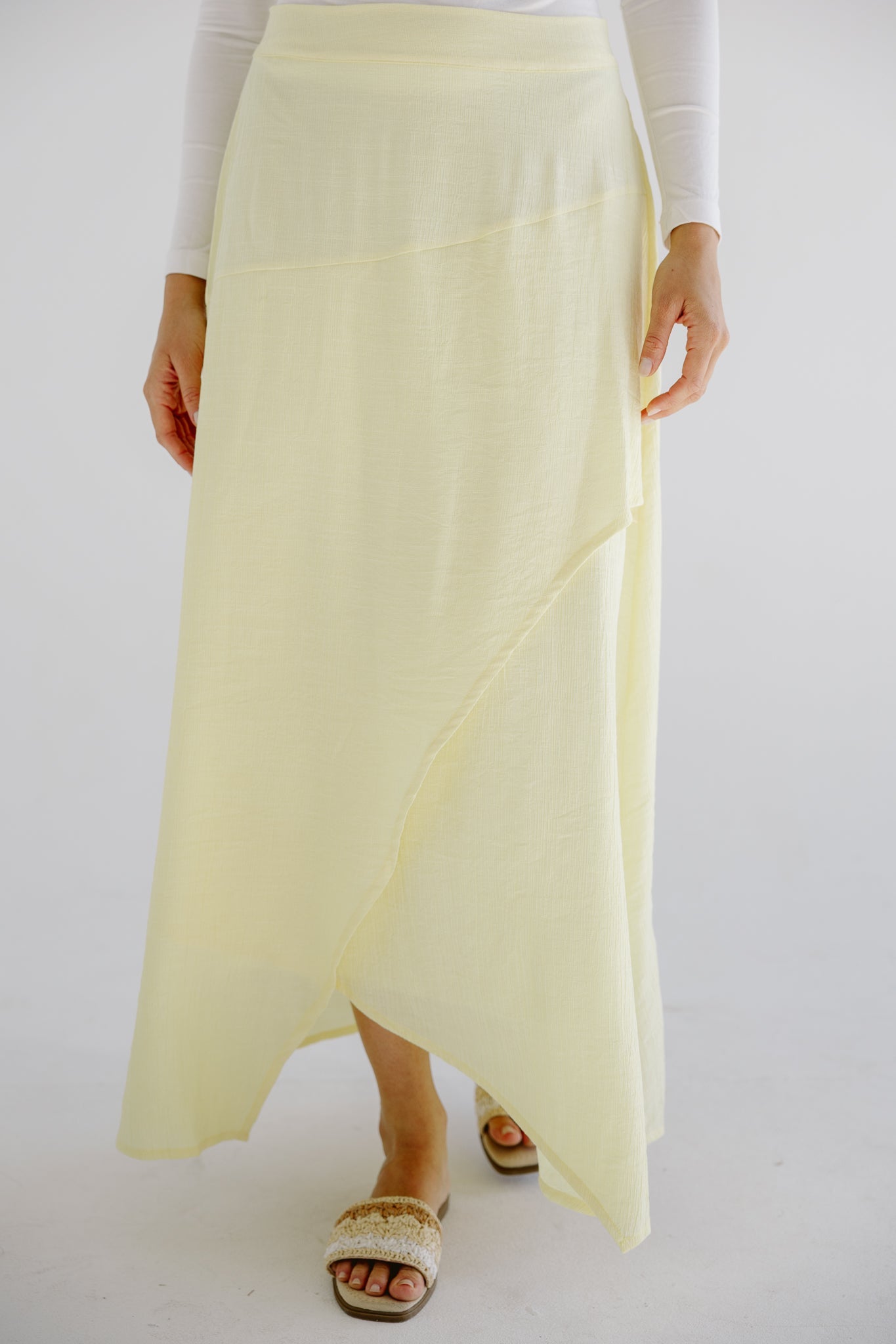 Seashell Skirt Butter Yellow - AB ESSENTIALS