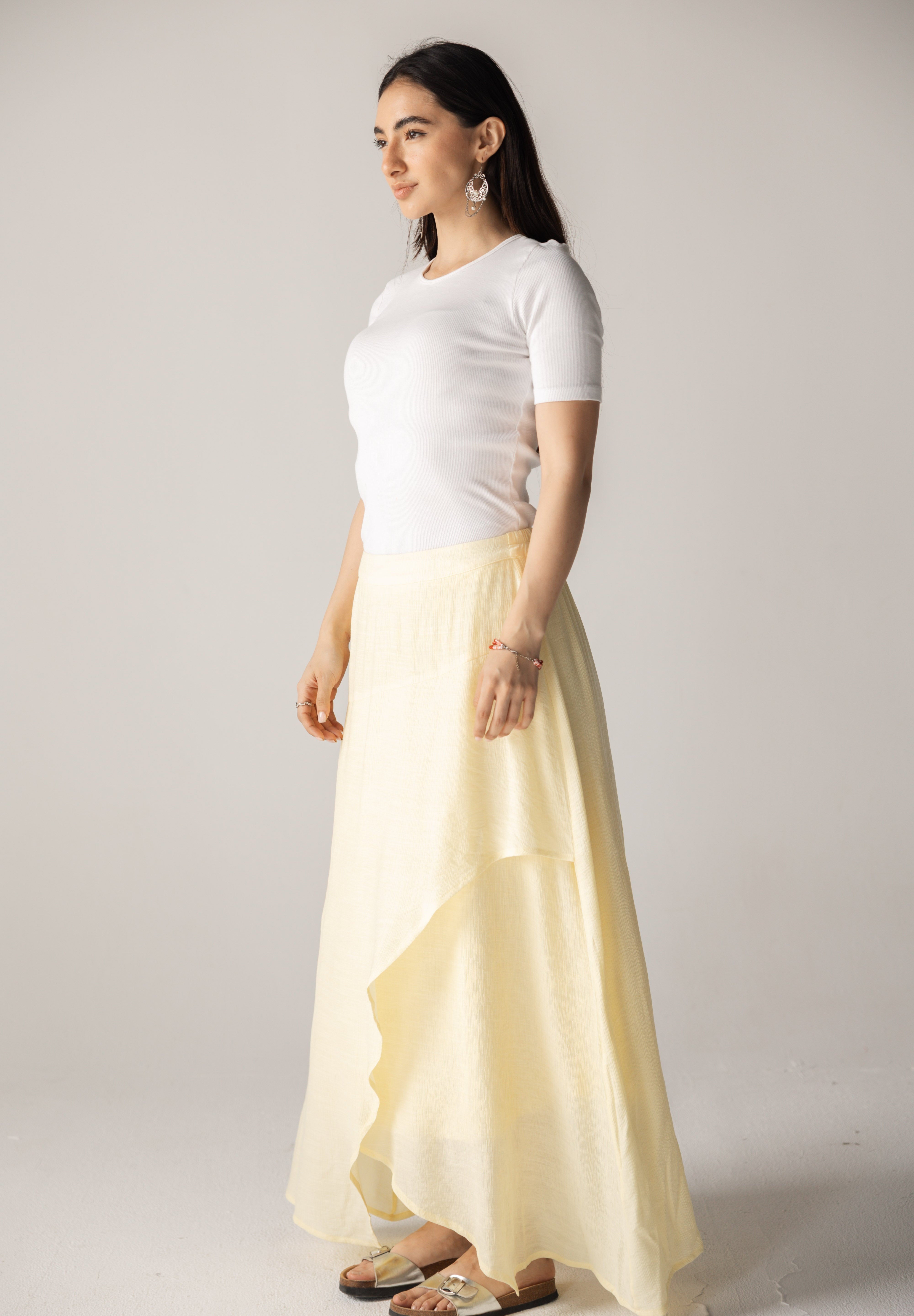 Seashell Skirt Butter Yellow - AB ESSENTIALS