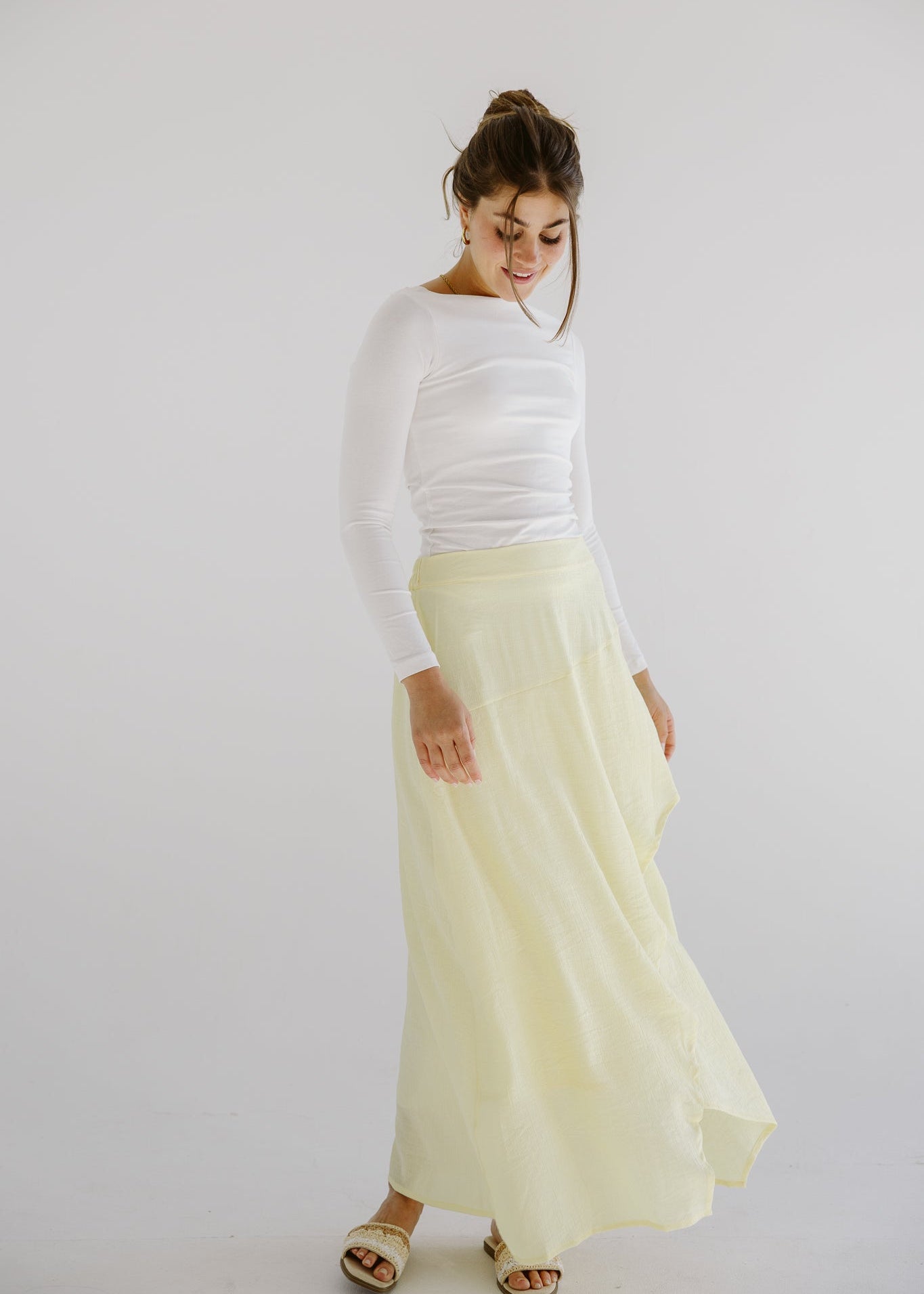 Seashell Skirt Butter Yellow - AB ESSENTIALS