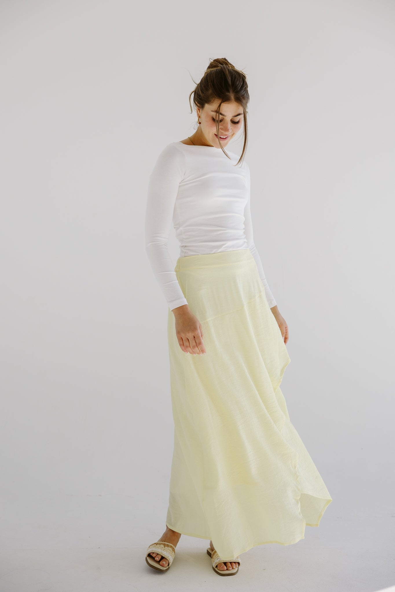Seashell Skirt Butter Yellow - AB ESSENTIALS