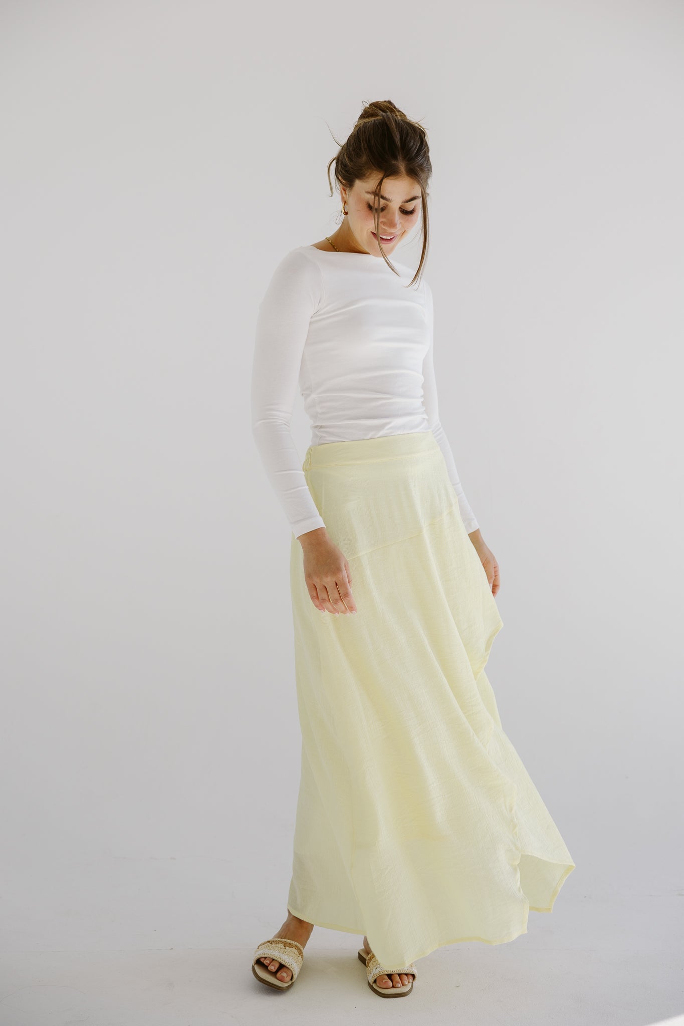 Seashell Skirt Butter Yellow - AB ESSENTIALS