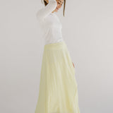 Seashell Skirt Butter Yellow - AB ESSENTIALS