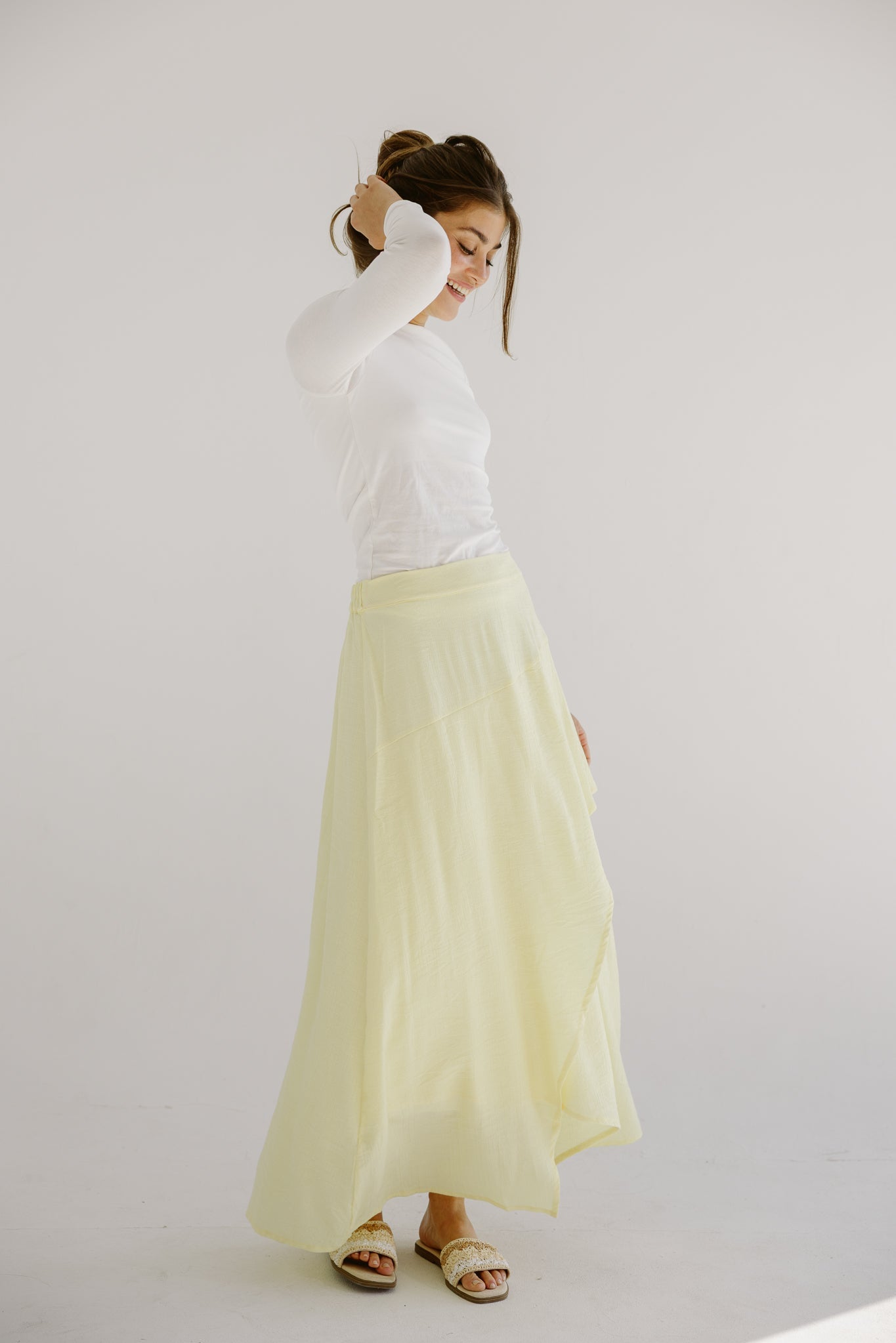 Seashell Skirt Butter Yellow - AB ESSENTIALS