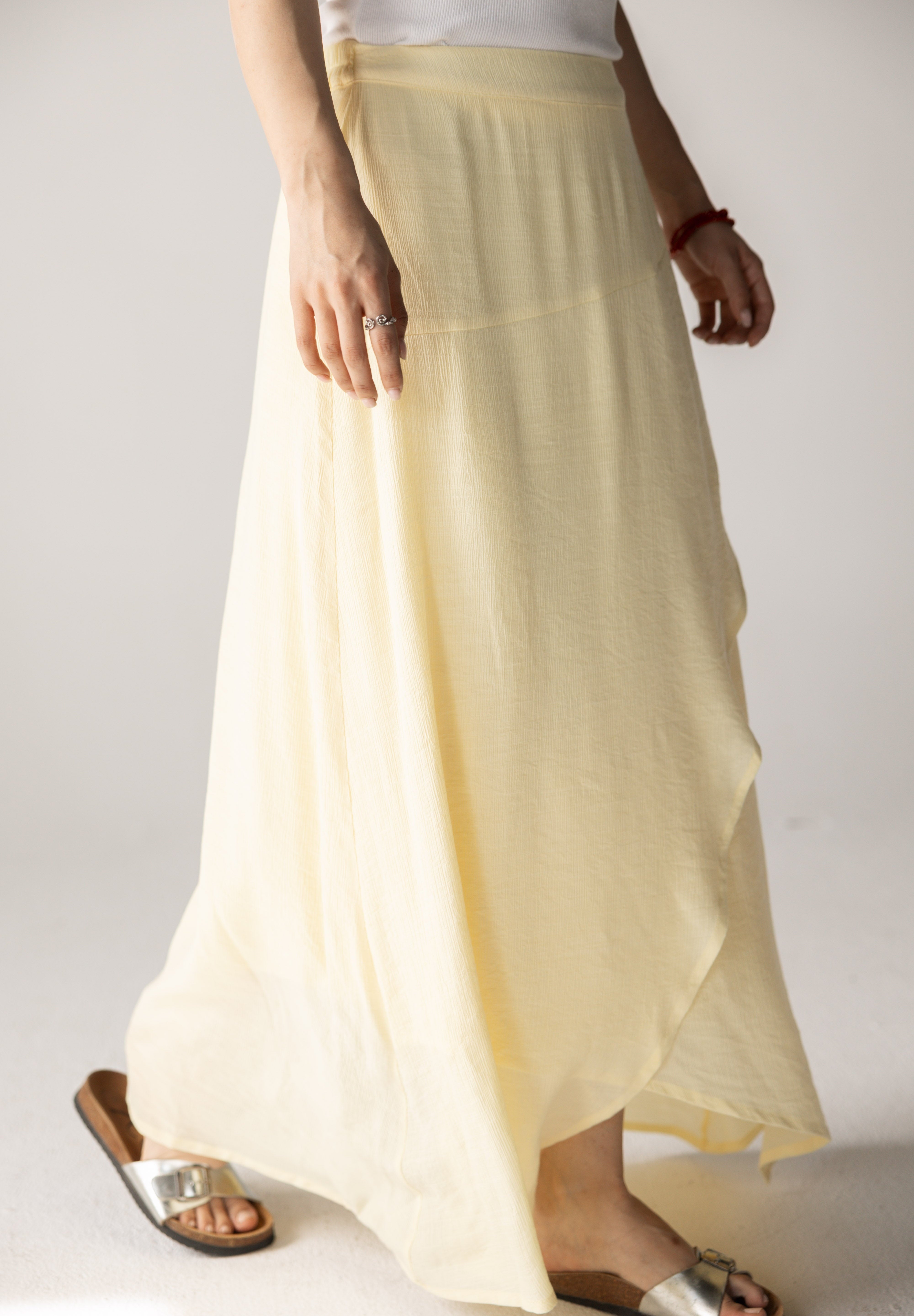 Seashell Skirt Butter Yellow - AB ESSENTIALS