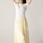 Seashell Skirt Butter Yellow - AB ESSENTIALS