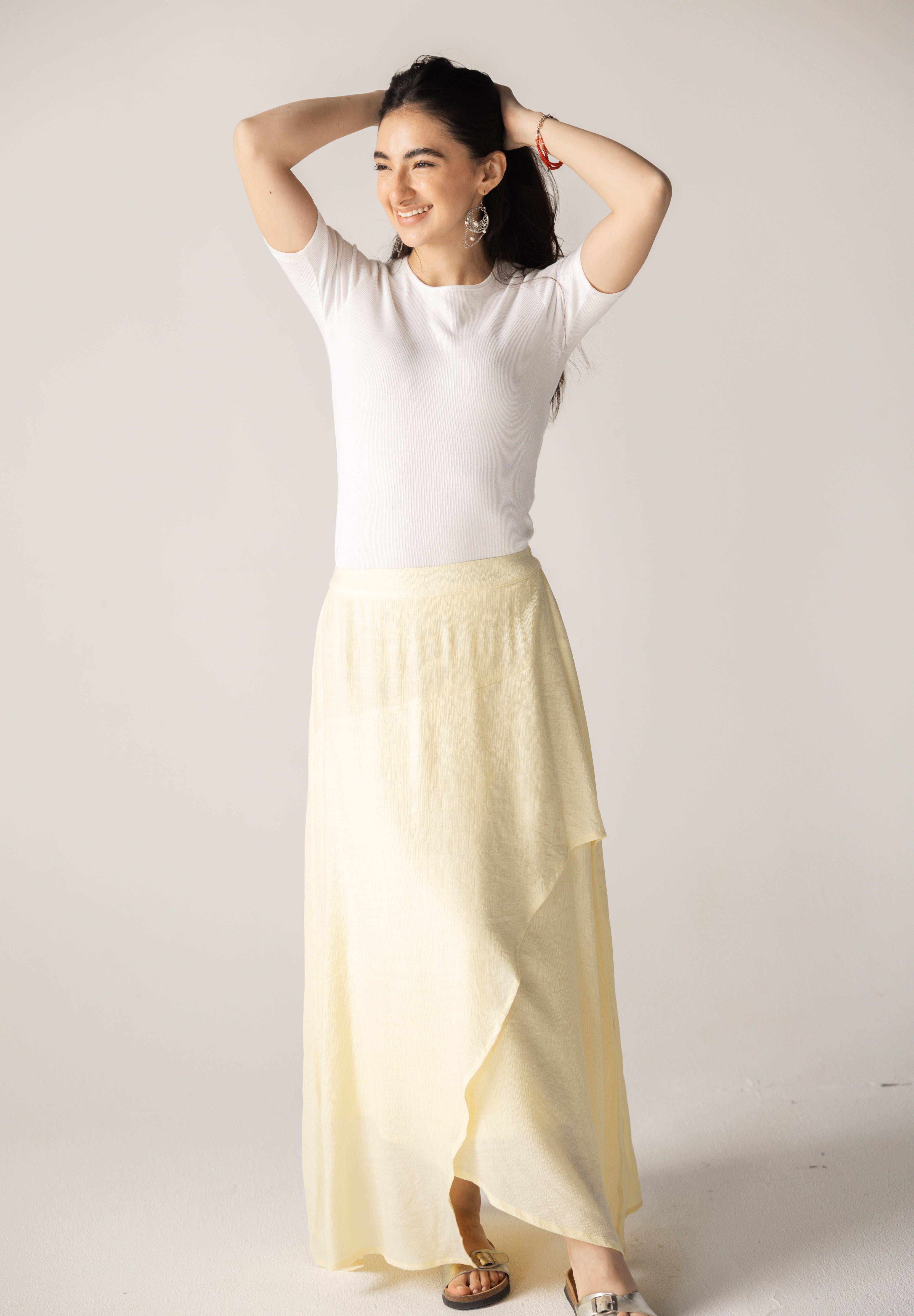 Seashell Skirt Butter Yellow - AB ESSENTIALS