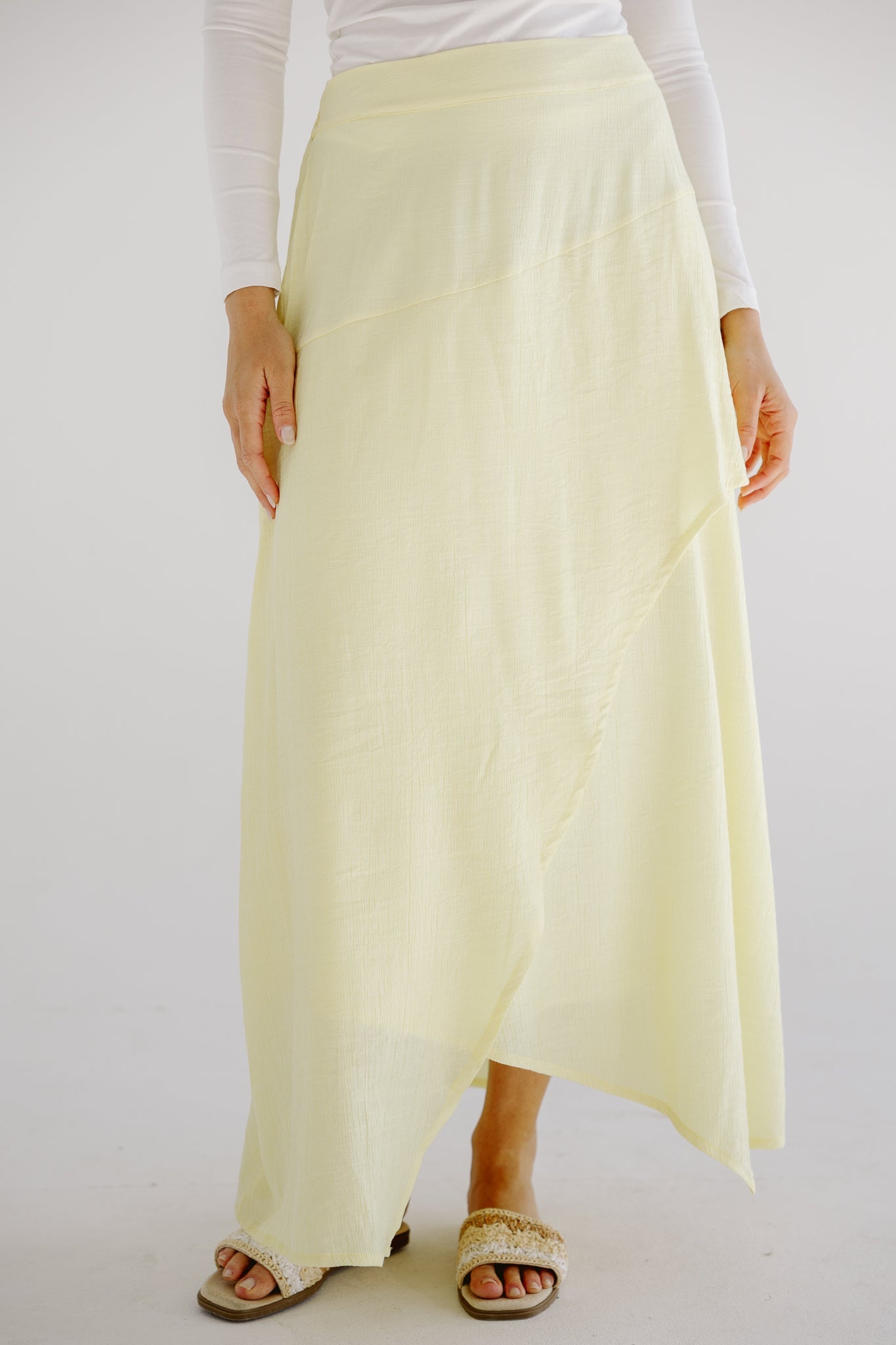 Seashell Skirt Butter Yellow - AB ESSENTIALS