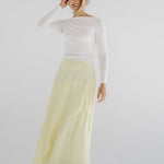 Seashell Skirt Butter Yellow - AB ESSENTIALS