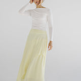 Seashell Skirt Butter Yellow - AB ESSENTIALS