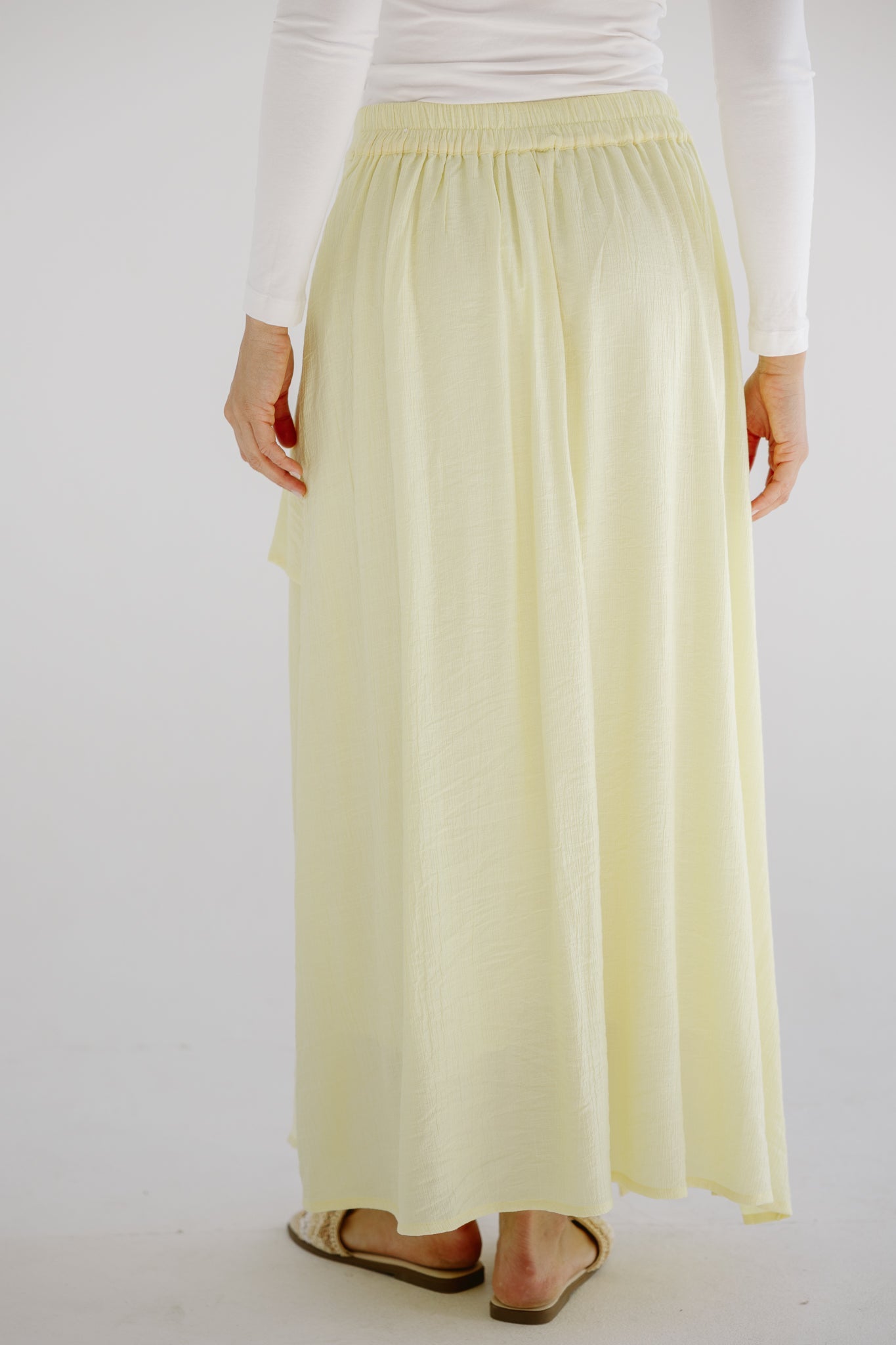 Seashell Skirt Butter Yellow - AB ESSENTIALS