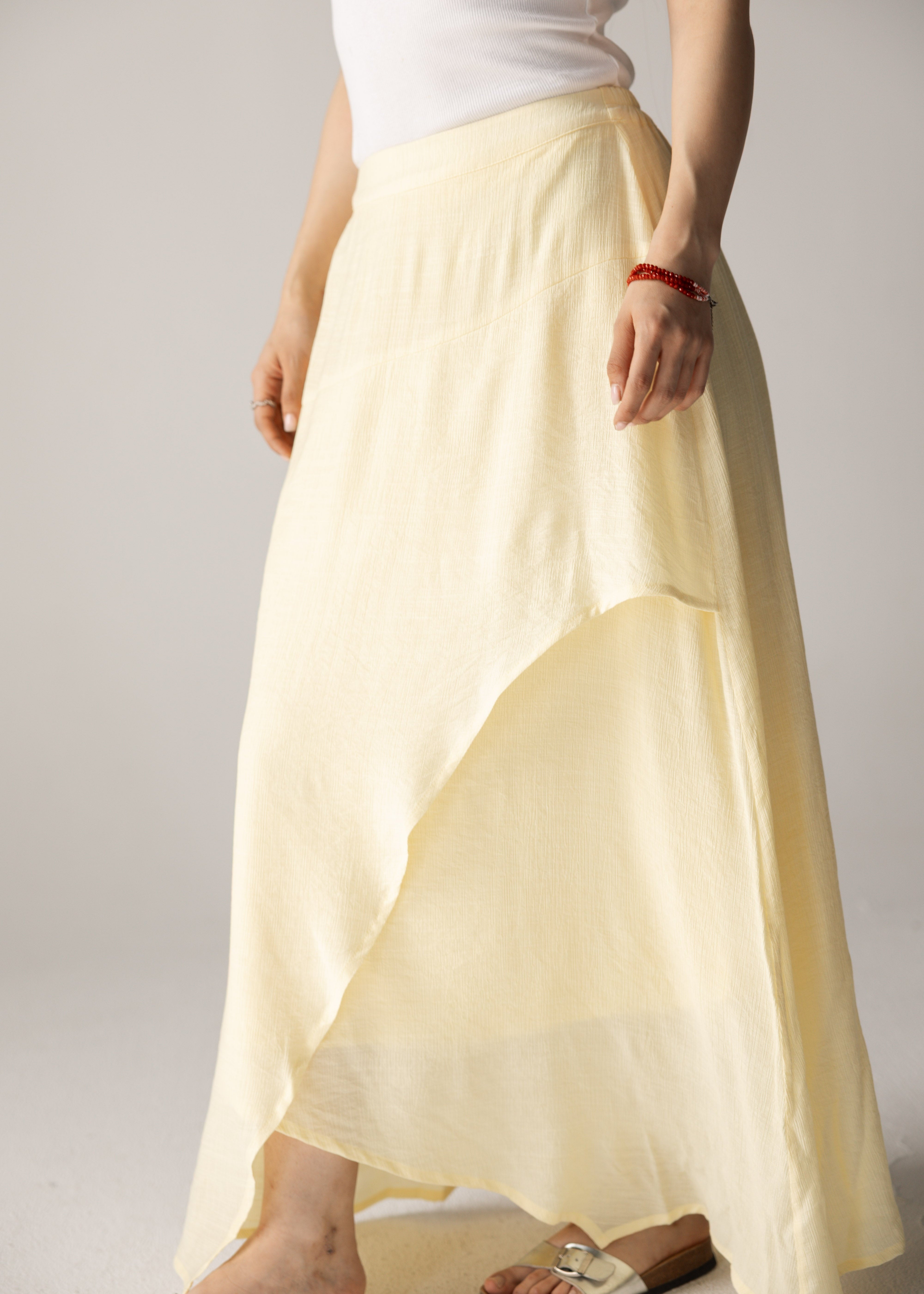 Seashell Skirt Butter Yellow - AB ESSENTIALS