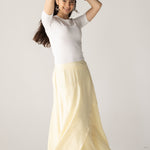 Seashell Skirt Butter Yellow - AB ESSENTIALS
