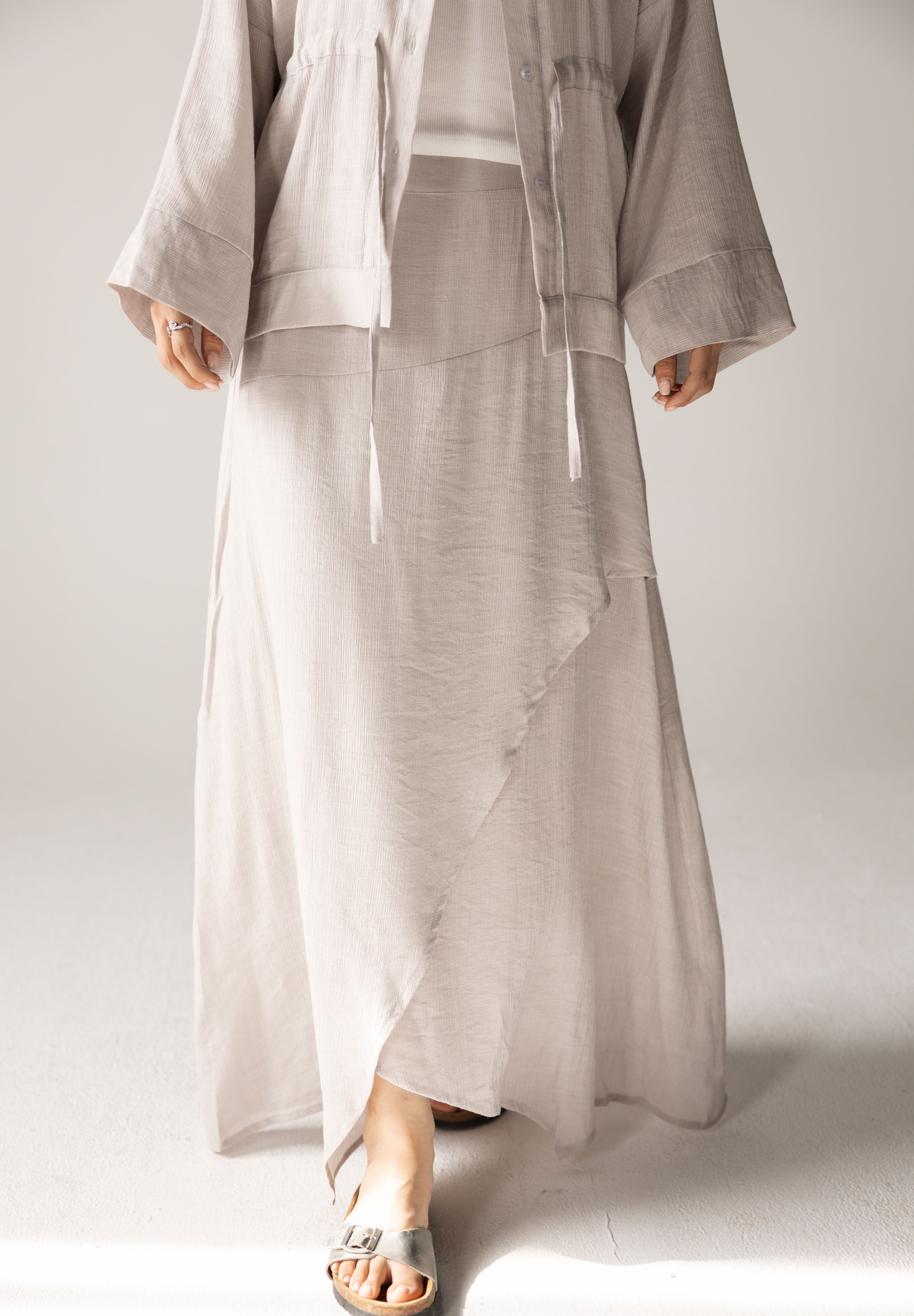 Seashell Skirt Silver - AB ESSENTIALS