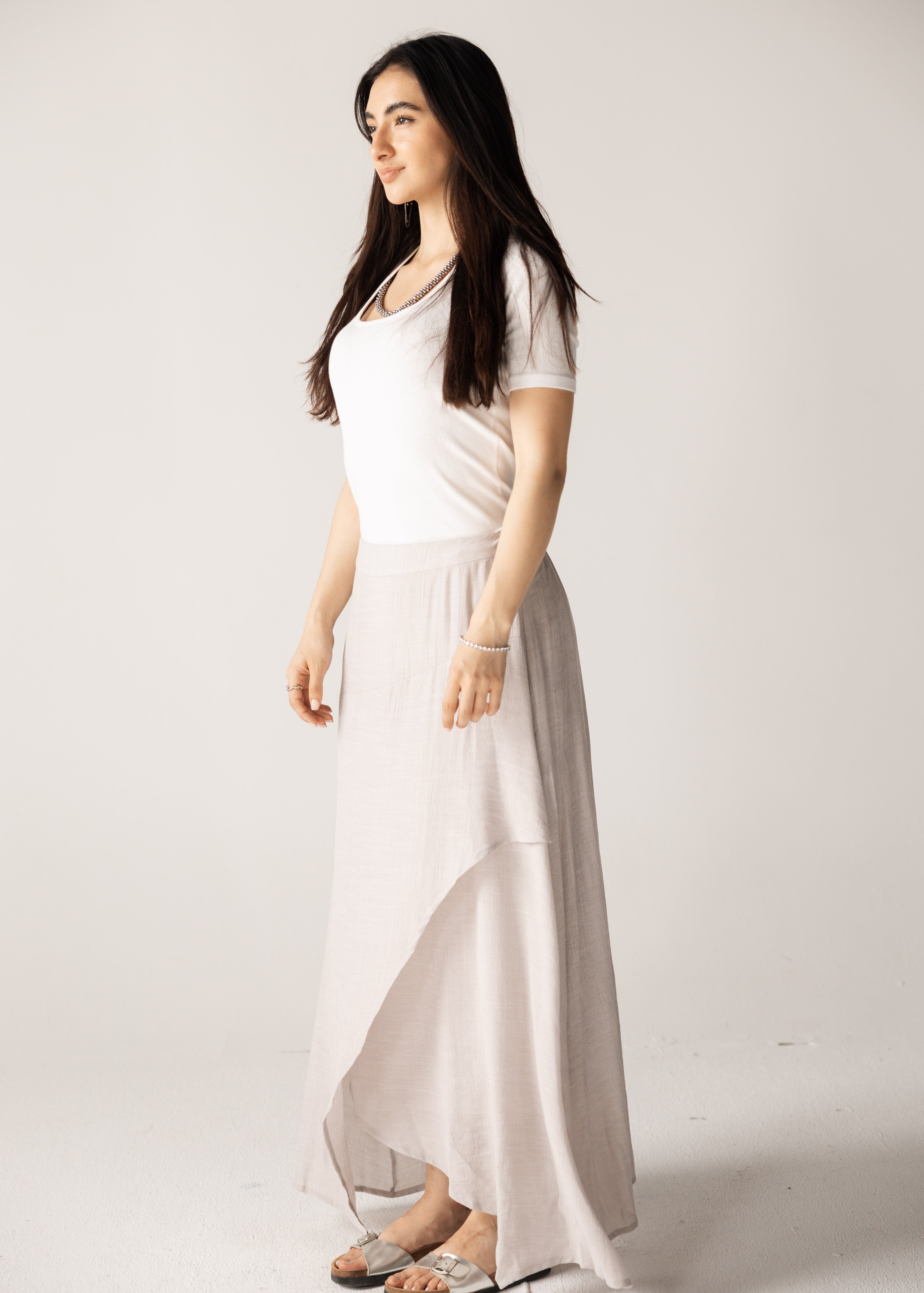 Seashell Skirt Silver - AB ESSENTIALS