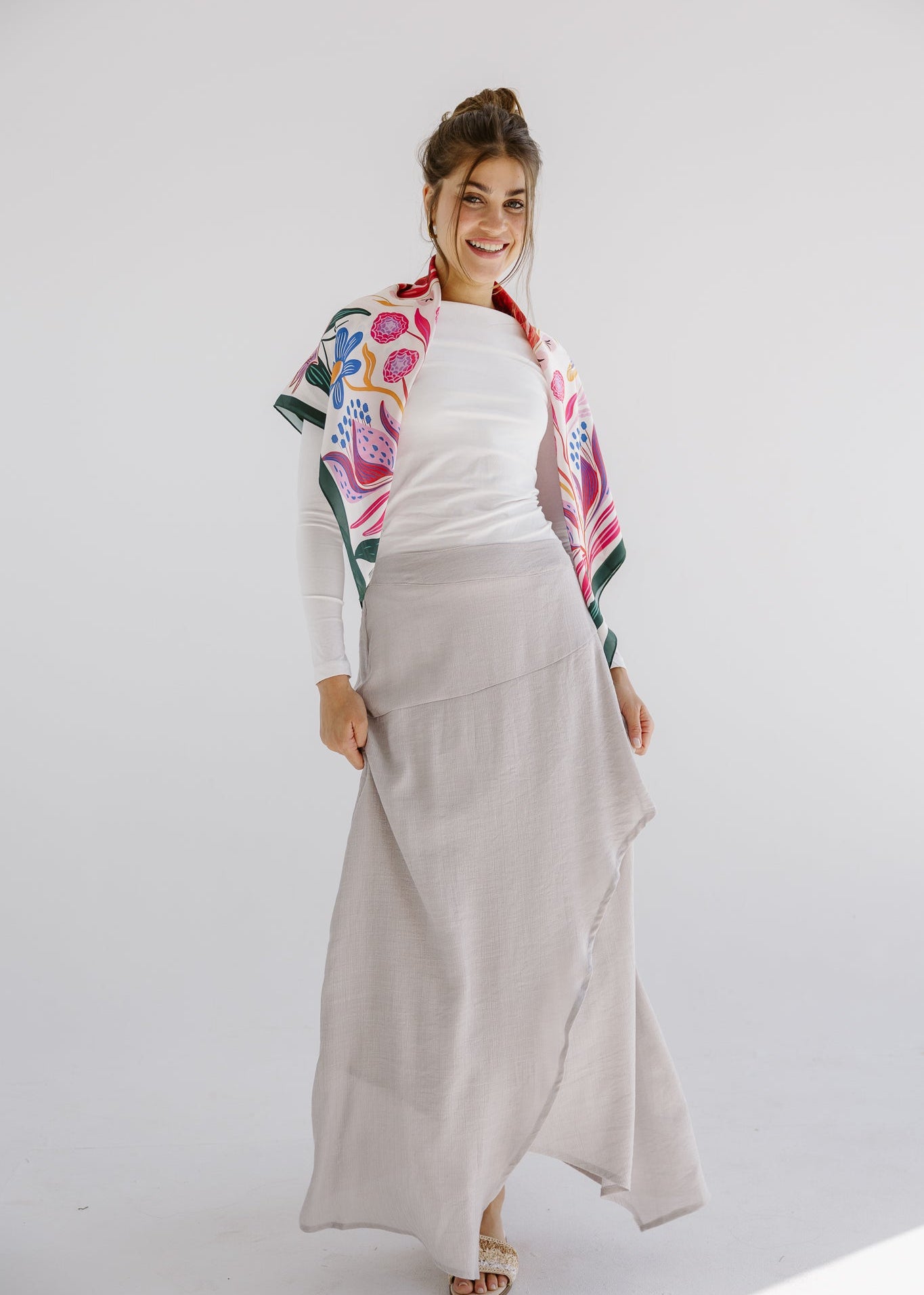 Seashell Skirt Silver - AB ESSENTIALS