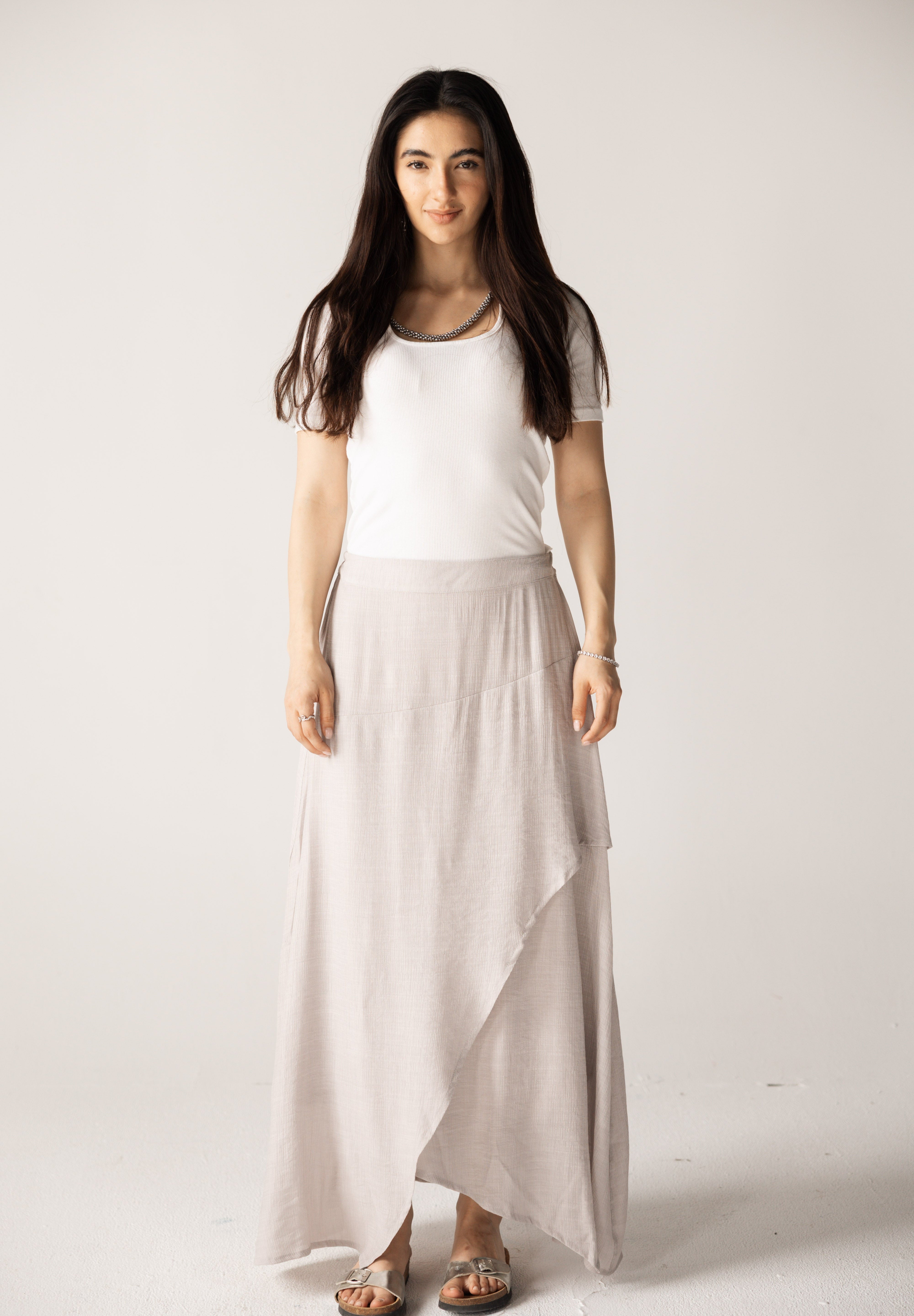 Seashell Skirt Silver - AB ESSENTIALS
