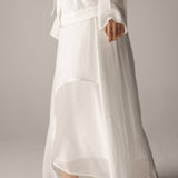 Seashell Skirt White - AB ESSENTIALS