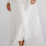 Seashell Skirt White - AB ESSENTIALS