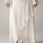 Seashell Skirt White - AB ESSENTIALS