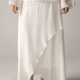 Seashell Skirt White - AB ESSENTIALS