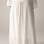 Seashell Skirt White - AB ESSENTIALS