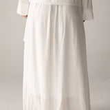 Seashell Skirt White - AB ESSENTIALS