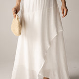 Seashell Skirt White - AB ESSENTIALS