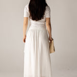 Seashell Skirt White - AB ESSENTIALS