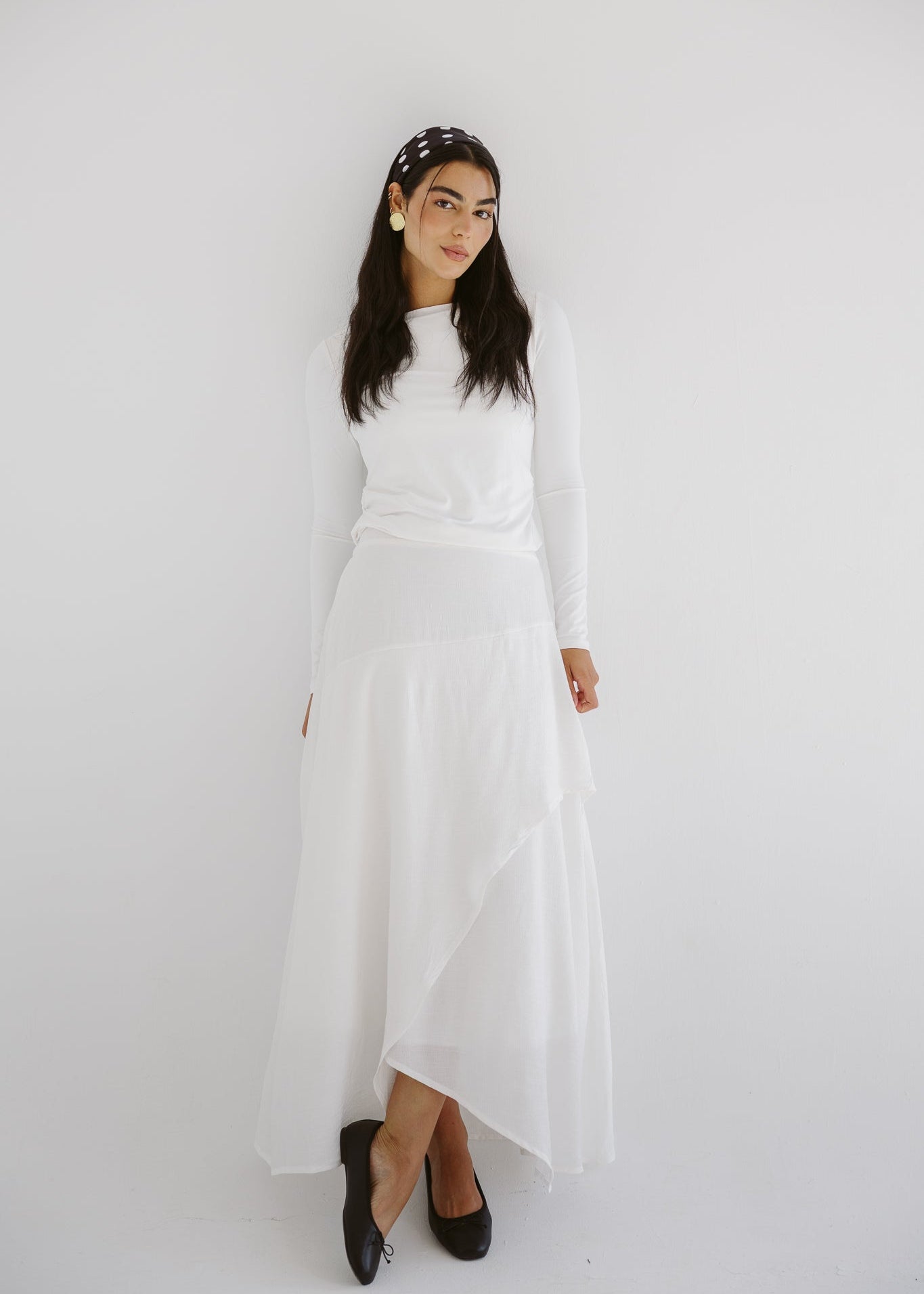 Seashell Skirt White - AB ESSENTIALS