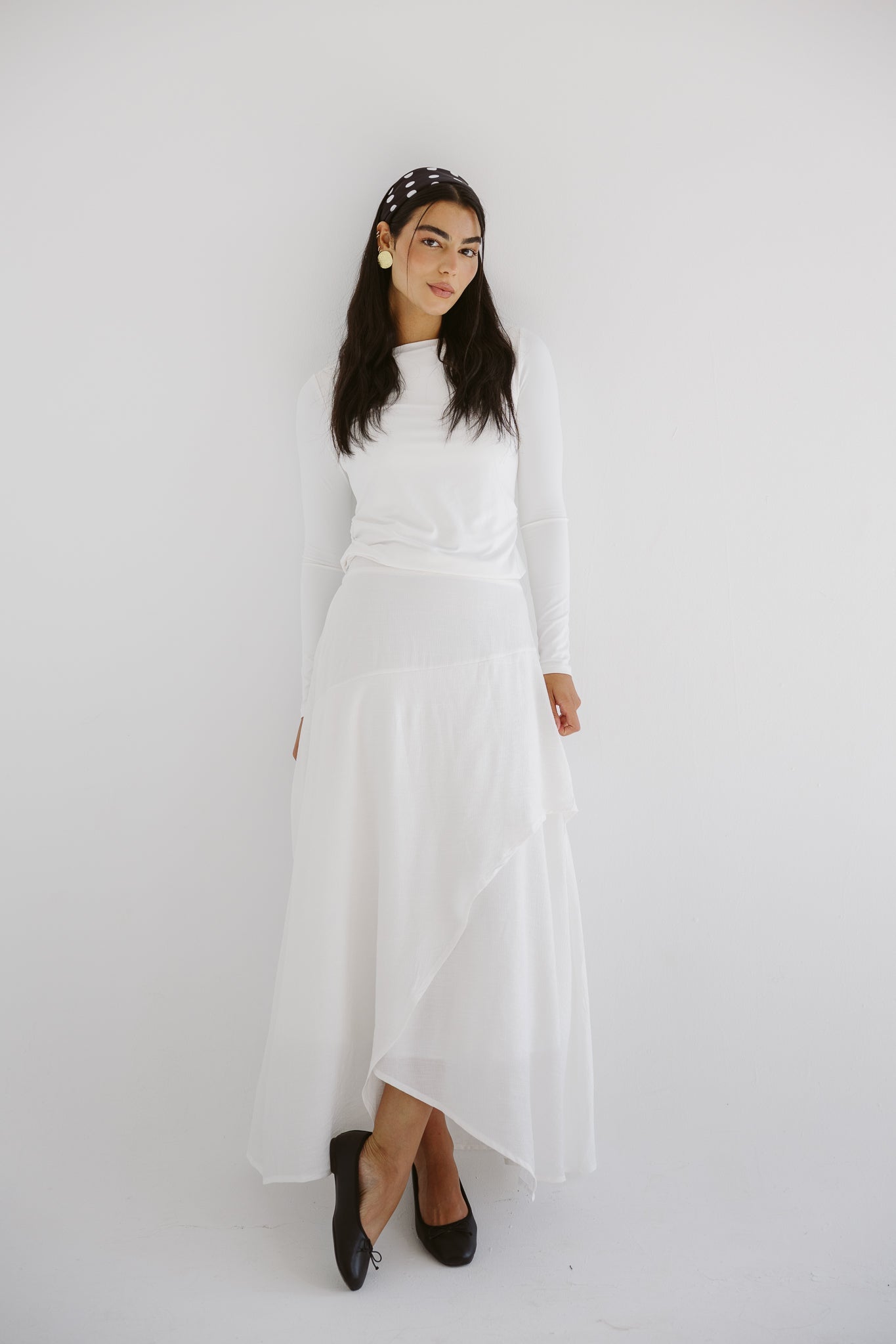 Seashell Skirt White - AB ESSENTIALS