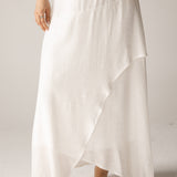 Seashell Skirt White - AB ESSENTIALS