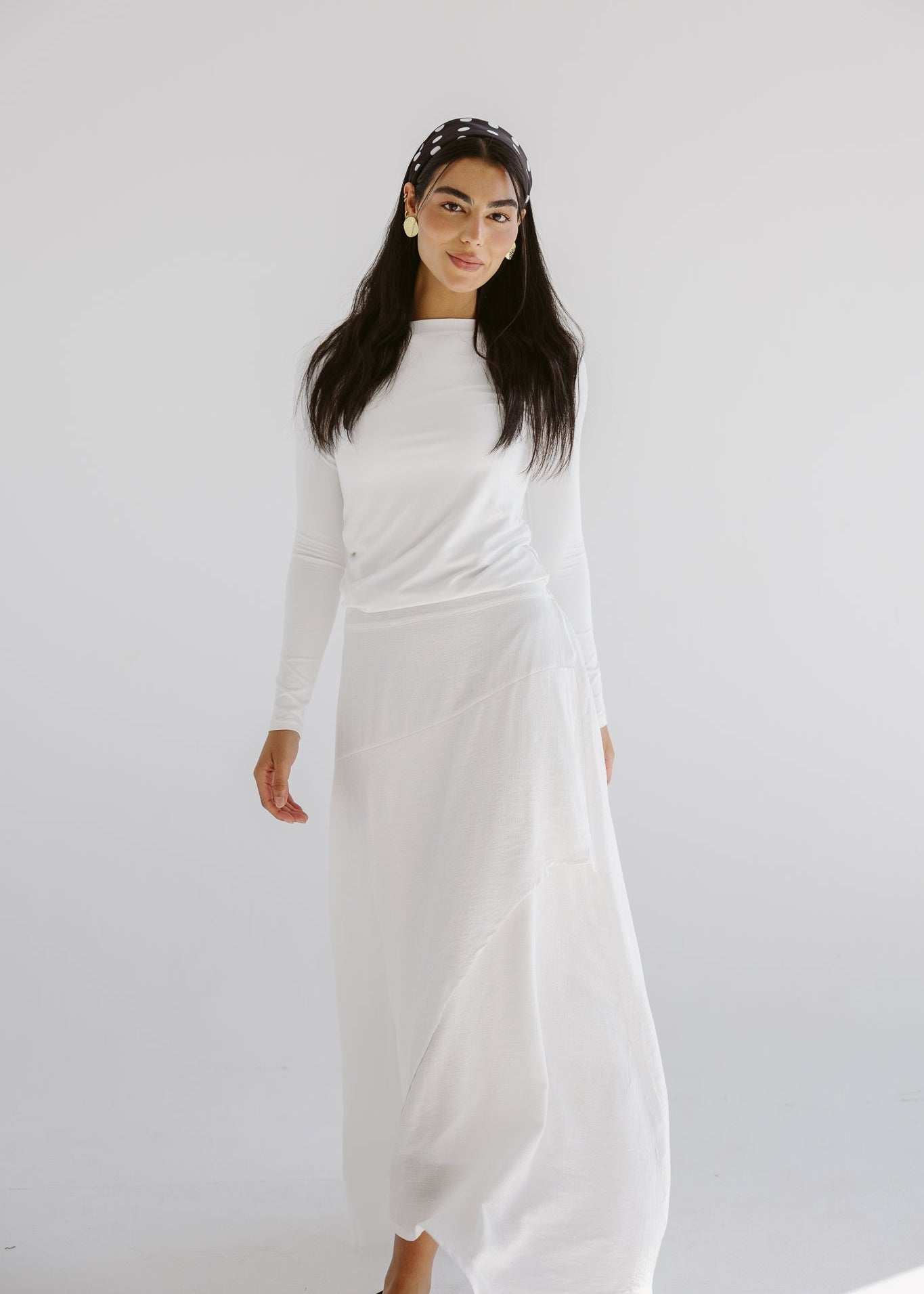 Seashell Skirt White - AB ESSENTIALS