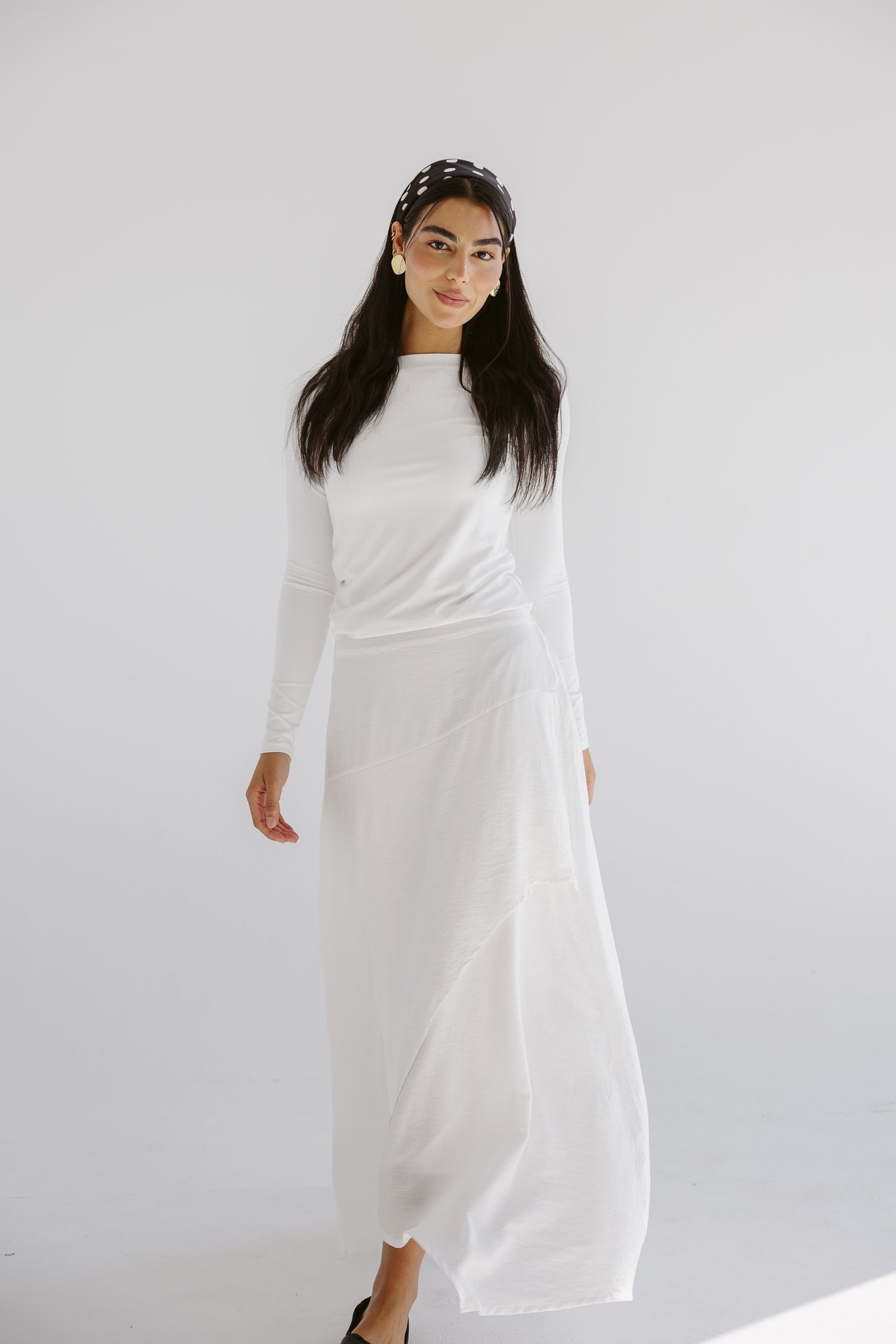 Seashell Skirt White - AB ESSENTIALS
