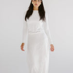 Seashell Skirt White - AB ESSENTIALS