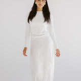 Seashell Skirt White - AB ESSENTIALS