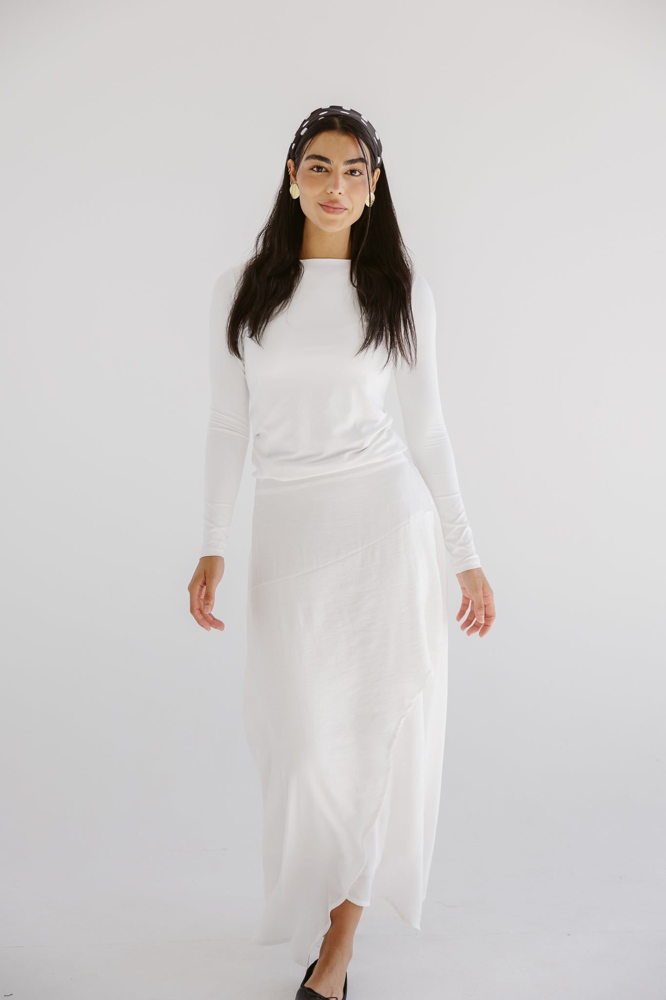 Seashell Skirt White - AB ESSENTIALS