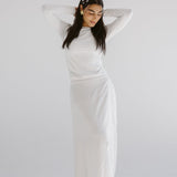 Seashell Skirt White - AB ESSENTIALS