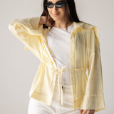 Seashell Top Butter Yellow - AB ESSENTIALS