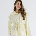 Seashell Top Butter Yellow - AB ESSENTIALS
