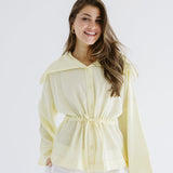 Seashell Top Butter Yellow - AB ESSENTIALS