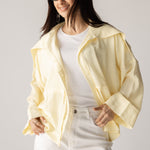 Seashell Top Butter Yellow - AB ESSENTIALS