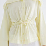 Seashell Top Butter Yellow - AB ESSENTIALS